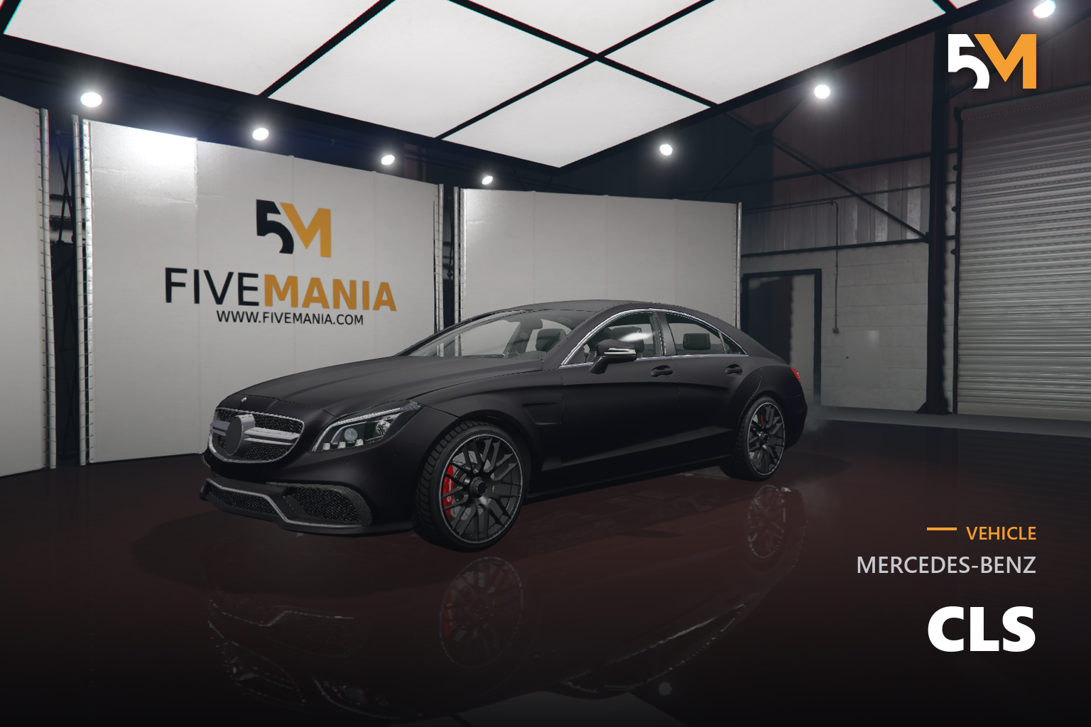 FIVEM Mercedes-Benz CLS | Realistic Sports Sedan [Badged] Add-On | Interior & Exterior | Working Lights | Tuning Parts | Optimized | Fivem Ready | High Quality | Add-On
