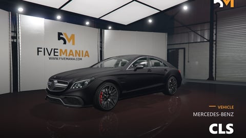 FIVEM Mercedes-Benz CLS | Realistic Sports Sedan [Badged] Add-On | Interior & Exterior | Working Lights | Tuning Parts | Optimized | Fivem Ready | High Quality | Add-On cover