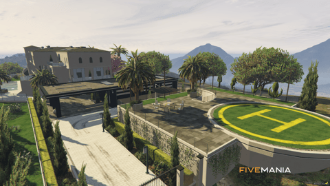 FIVEM Vinewood Mansion | Luxury Modern Estate | Interior & Exterior | Pool & Basketball Court | Add-On | Optimized | Fivem Ready | High Quality — image 3