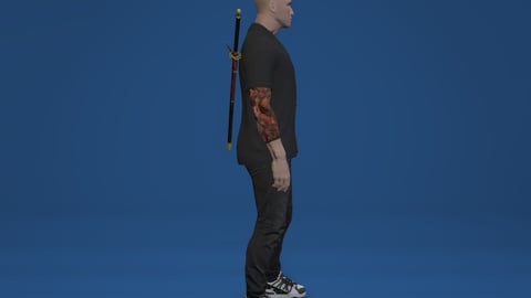 Nike | Male Ped | Multiple Outfits | Optimized & Fivem Ready [Add-On] — image 7
