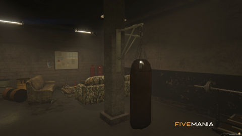 FIVEM Fight Club | Underground Combat Arena MLO | Interior & Exterior | Custom Props | Add-On | Optimized | Fivem Ready | High Quality — image 10