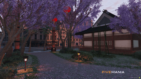 FIVEM Legion Square Tokyo | Japanese Themed Map Edit | Cherry Blossom Trees & Custom Buildings | Optimized | Fivem Ready | High Quality — image 24