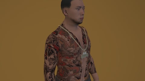 Jiwon | Male Ped | Multiple Outfits | Optimized & Fivem Ready [Add-On] — image 3
