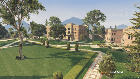 FIVEM Psy Hospital | Immersive Psychiatric Hospital MLO | Interior & Exterior | Patient Rooms | Staff Areas | Add-On | Optimized | Fivem Ready | High Quality — image 4