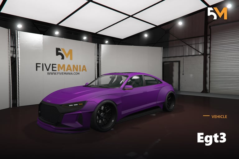 FIVEM Egt3, Realistic Sports Car [Unbadged] Add-On