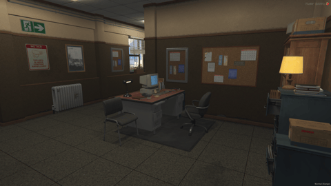 FIVEM Sandy Sherif Department | Lore-Friendly Police Station MLO | Interior & Exterior | Jail Cells | Offices | Reception Area | Add-On | Optimized | Fivem Ready | High Quality — image 14