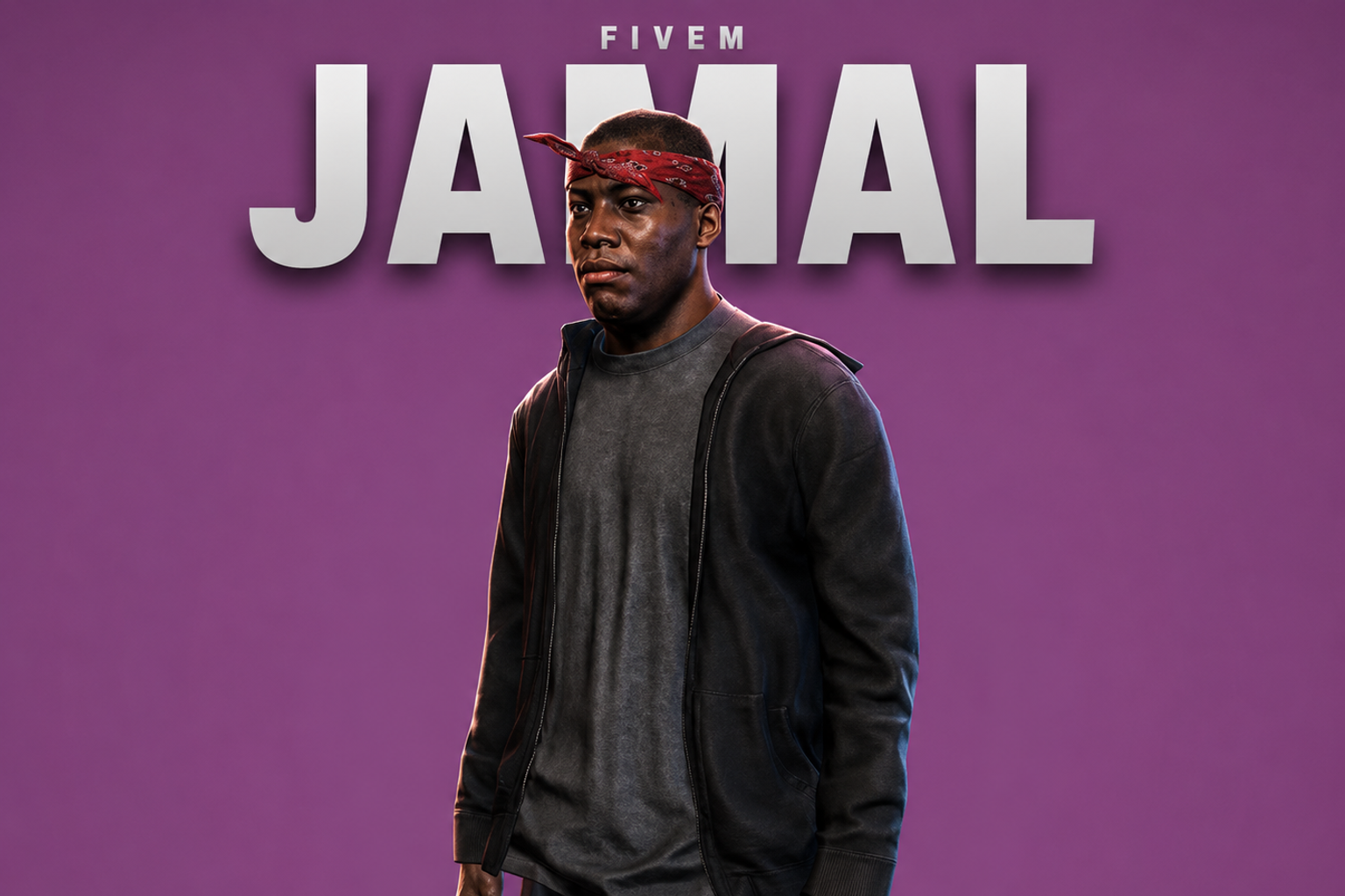 Jamal | Male Ped | Multiple Outfits | Optimized & Fivem Ready [Add-On]