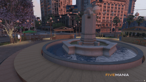 FIVEM Legion V4 | Multi-Purpose City Square MLO | Wedding Venue | Outdoor Amphitheater | Landscaping | Add-On | Optimized | Fivem Ready | High Quality — image 20