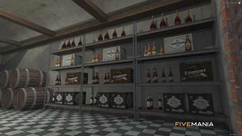 FIVEM The Italian Pizza Restaurant | Authentic Dining MLO | Interior & Exterior | Detailed Bar | Kitchen & Storage | Add-On | Optimized | Fivem Ready | High Quality — image 23