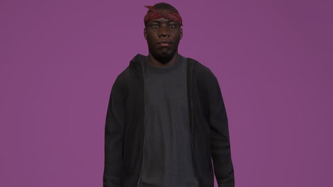 Jamal | Male Ped | Multiple Outfits | Optimized & Fivem Ready [Add-On] — image 5