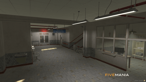 FIVEM Psy Hospital | Immersive Psychiatric Hospital MLO | Interior & Exterior | Patient Rooms | Staff Areas | Add-On | Optimized | Fivem Ready | High Quality — image 10