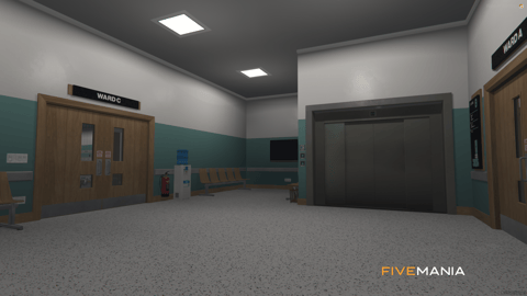 FIVEM Paleto Medical Center | Modern Hospital MLO | Interior & Exterior | Reception & Patient Rooms | X-Ray Room | Add-On | Optimized | Fivem Ready | High Quality — image 16