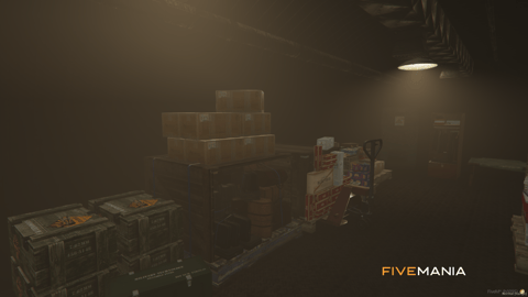 FIVEM Blackmarket | Hidden Criminal Enterprise MLO | Interior & Exterior | Workshop & Storage | Add-On | Optimized | Fivem Ready | High Quality — image 11