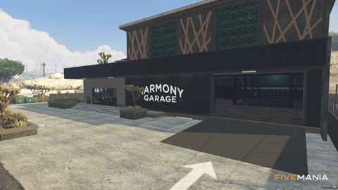 FIVEM Harmony Corporate Hq | Modern Business MLO | Interior & Exterior | Rooftop Patio | Large Garage | Custom Lighting | Add-On | Optimized | Fivem Ready | High Quality — image 2