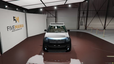 FIVEM Land Rover Range Rover (L460) | Lore Friendly Police SUV | Working Emergency Lights | Detailed Interior | Custom Livery | Optimized | Fivem Ready | High Quality, image 4