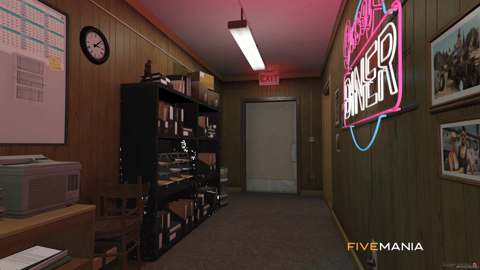 FIVEM Route 68 Diner | Classic American Diner MLO | Interior & Exterior | Detailed Kitchen | Office & Restrooms | Add-On | Optimized | Fivem Ready | High Quality — image 13