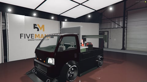 FIVEM Cdy2c | Custom Mini Pickup Truck Add-On | Widebody Kit | Custom Wheels | Tuning Parts | Bed Equipment | Add-On | Optimized | Fivem Ready | High Quality, image 3
