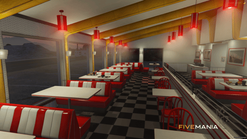 FIVEM Grapeseed Package | Multi-Location MLO Bundle | Police Station | Fast Food Diner | Rustic Office | Interior & Exterior | Add-On | Optimized | Fivem Ready | High Quality — image 42