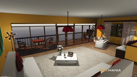 FIVEM Paleto Villa | Luxury Cliffside MLO | Interior & Exterior | Ocean Views | Add-On | Optimized | Fivem Ready | High Quality — image 6