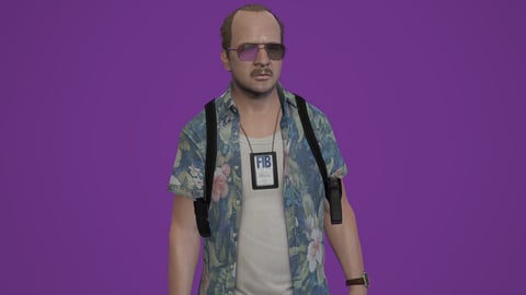 Locke | Male Ped | Multiple Outfits | Optimized & Fivem Ready [Add-On] — image 5