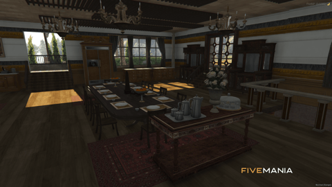 FIVEM Mafia Mansion | Luxury Criminal Estate MLO | Interior & Exterior | Custom Props | Secure Office | Optimized | Fivem Ready | High Quality | Add-On — image 18