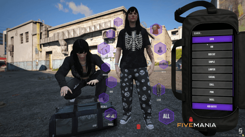 FIVEM Appearance Menu | Advanced Character Customization UI | Ped & Clothing Customization | Tattoo System | Optimized | Fivem Ready | High Quality, image 23