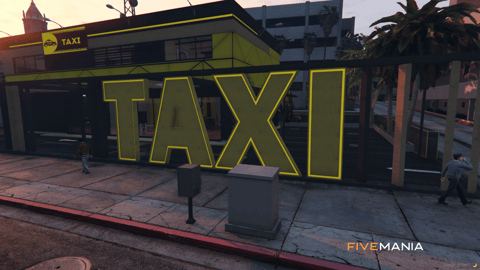 FIVEM Taxi Headquarters | Lore-Friendly Taxi Service MLO | Interior & Exterior | Reception Area | Offices | Classroom | Custom Props | Add-On | Optimized | Fivem Ready | High Quality — image 5