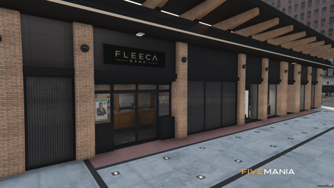 FIVEM Legion Square V3 | Revitalized City Hub Map Edit | Bank MLO | Gas Station | Outdoor Seating | Helipad | Add-On | Optimized | Fivem Ready | High Quality — image 27