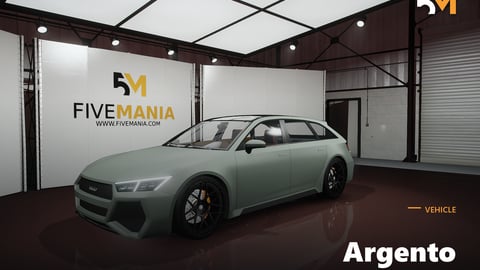 FIVEM Argento | Realistic Sport Wagon [Badged] Add-On | Interior & Exterior | Working Lights | Add-On | Optimized | Fivem Ready | High Quality cover