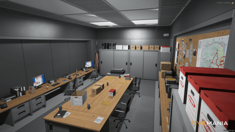 FIVEM La Puerta Lspd | Lore-Friendly Police Station MLO | Interior & Exterior | Shooting Range | Detention Cells | Conference Room | Add-On | Optimized | Fivem Ready | High Quality — image 17