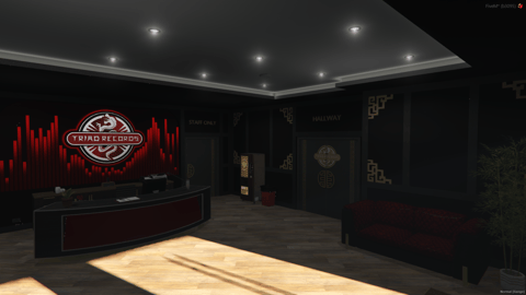 FIVEM Triads Records | Exclusive Record Label MLO | Interior & Exterior | Recording Studio | Add-On | Optimized | Fivem Ready | High Quality — image 3