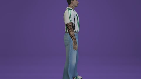 Hector | Male Ped | Multiple Outfits | Optimized & Fivem Ready [Add-On] — image 7