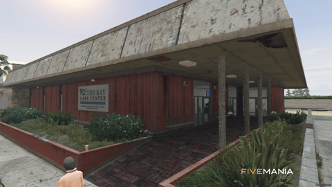 FIVEM Paleto Hospital | Functional Hospital MLO | Interior & Exterior | Reception | Morgue | Add-On | Optimized | Fivem Ready | High Quality — image 2
