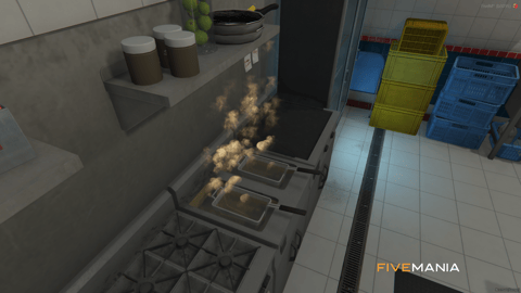 FIVEM Burgershot Restaurant | Iconic Fast Food MLO | Interior & Exterior | Full Kitchen | Dining Area | Restrooms | Add-On | Optimized | Fivem Ready | High Quality — image 17