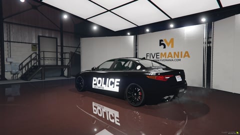 FIVEM Dlkomoda | Police Sedan [Unbadged] Add-On | Emergency Lights | Liveries | Optimized | Fivem Ready | High Quality — image 8