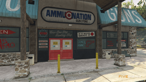 FIVEM Julia Gunstore | Custom Ammunation MLO | Interior & Exterior | Weapon Displays | Custom Props | Add-On | Optimized | Fivem Ready | High Quality — image 8
