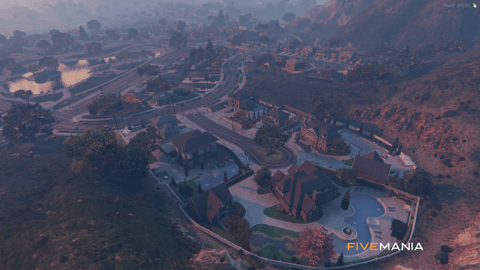 FIVEM Luxury Mirrorpark | Upscale Residential Area MLO | Multiple Mansions | Custom Landscaping | Pools & Garages | Interior & Exterior | Add-On | Optimized | Fivem Ready | High Quality — image 18