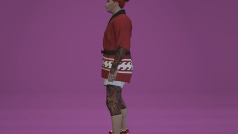 Akira | Male Ped | Multiple Outfits | Optimized & Fivem Ready [Add-On] — image 9