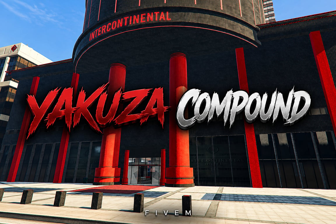FIVEM Yakuza Compound | Luxury Gang Hideout MLO | Interior & Exterior | Custom Props | Add-On | Optimized | Fivem Ready | High Quality