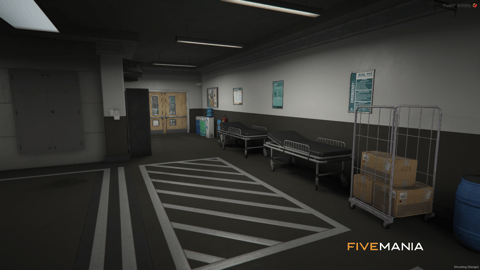 FIVEM Medical Center V3 | Comprehensive Hospital MLO | Interior & Exterior | Waiting Rooms | Patient Rooms | CT Scan | Add-On | Optimized | Fivem Ready | High Quality — image 25