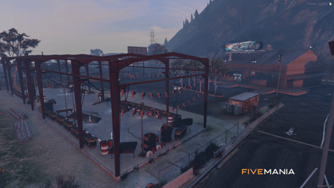 FIVEM Paleto Bennys | Custom Mechanic Shop MLO | Interior & Exterior | Lounge Area | Stunt Track | Custom Props | Add-On | Optimized | Fivem Ready | High Quality — image 4