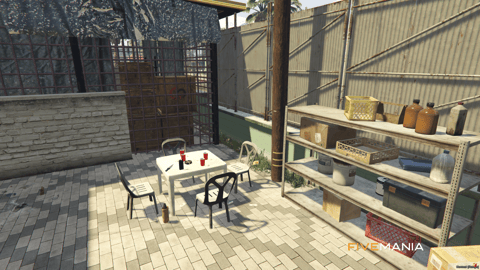 FIVEM Sandy Illegal Garage | Multi-Level Crime Hub MLO | Interior & Exterior | Underground Garage | Market | Workshop | Add-On | Optimized | Fivem Ready | High Quality — image 9