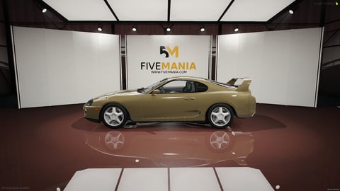 FIVEM A80 | Realistic Sports Car [Unbadged] Add-On | Interior & Exterior | Working Lights | Optimized | Fivem Ready | High Quality — image 7