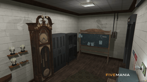 FIVEM Davis Pd V2 | Detailed Police Department MLO | Interior & Exterior | Multiple Rooms | Add-On | Optimized | Fivem Ready | High Quality — image 24