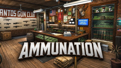 FIVEM Ammunation | Custom Gun Store MLO | Interior & Exterior | Custom Props | Add-On | Optimized | Fivem Ready | High Quality cover