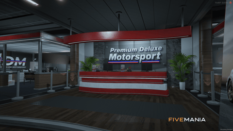 FIVEM Pdm Dealership | Premium Deluxe Motorsport Dealership MLO | Interior & Exterior | Car Showroom | Office Space | Add-On | Optimized | Fivem Ready | High Quality — image 16
