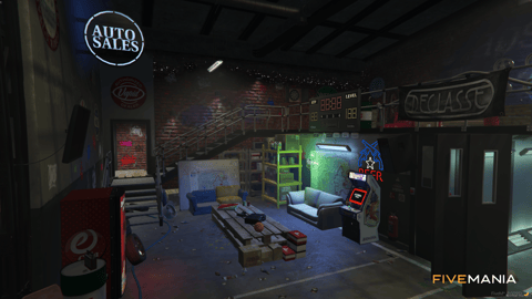 FIVEM Pitstop Hub | Custom Mechanic Shop MLO | Interior & Exterior | Detailed Garage | Lounge Area | Add-On | Optimized | Fivem Ready | High Quality — image 10