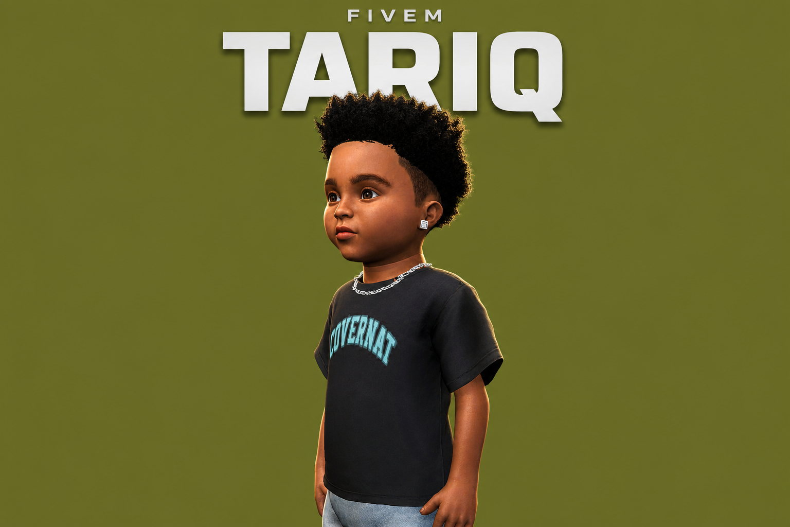 Tariq | Male Ped | Multiple Outfits | Optimized & Fivem Ready [Add-On]