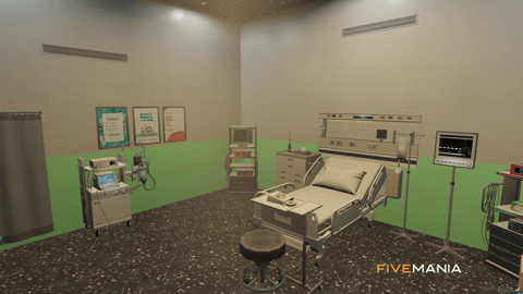 FIVEM Medical Center | Comprehensive Hospital MLO | Interior & Exterior | Multiple Departments | Waiting Areas | Gift Shop | Add-On | Optimized | Fivem Ready | High Quality — image 26