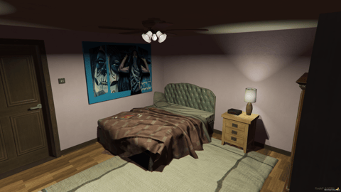 FIVEM El Burro Gang Hideout | Detailed Gang Hideout MLO | Interior & Exterior | Custom Props | Gym & Workshop | Add-On | Optimized | Fivem Ready | High Quality — image 11